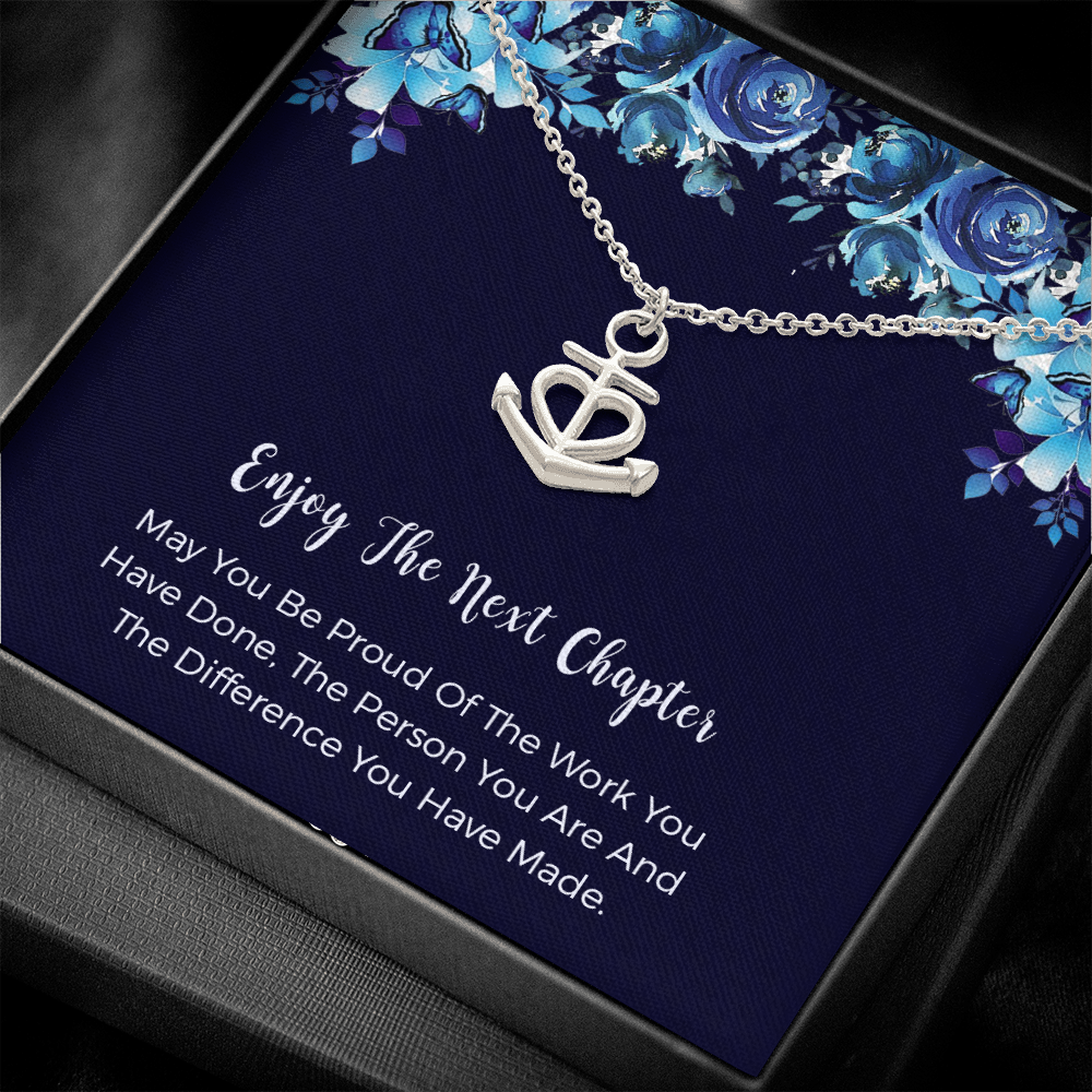 Necklace Gifts For Women, New Job, Promotion, Service Appreciation, Retirement Gift For Her, New Beginnings