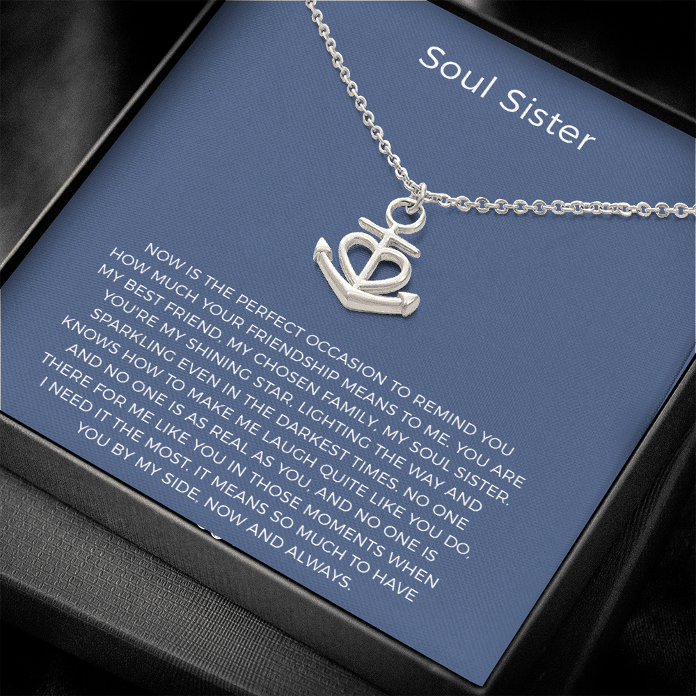 Soul Sister Gifts, Best Friend Jewelry, Soul Sister Gifts, Best Friend Birthday, Best Friend Holiday and More
