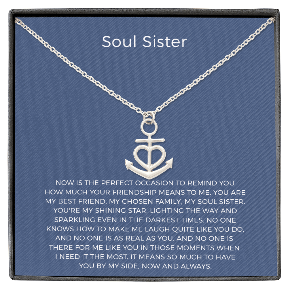 Soul Sister Gifts, Best Friend Jewelry, Soul Sister Gifts, Best Friend Birthday, Best Friend Holiday and More