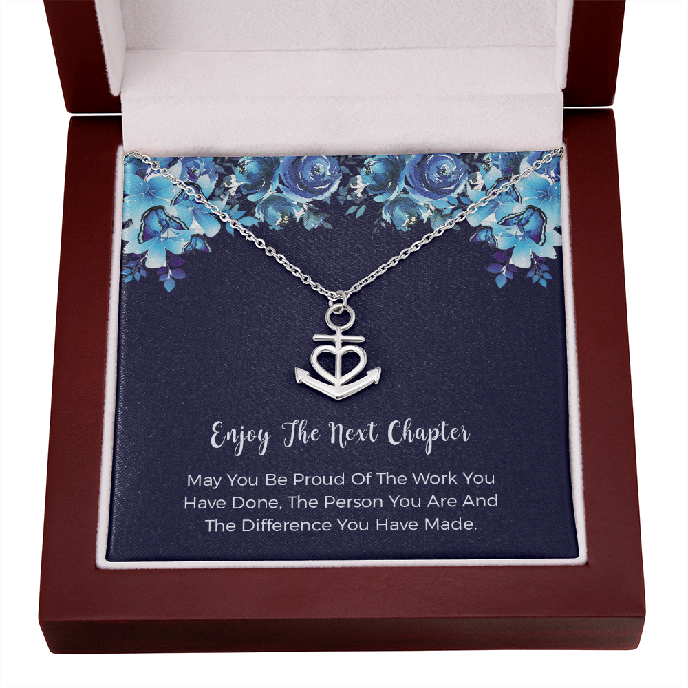 Necklace Gifts For Women, New Job, Promotion, Service Appreciation, Retirement Gift For Her, New Beginnings