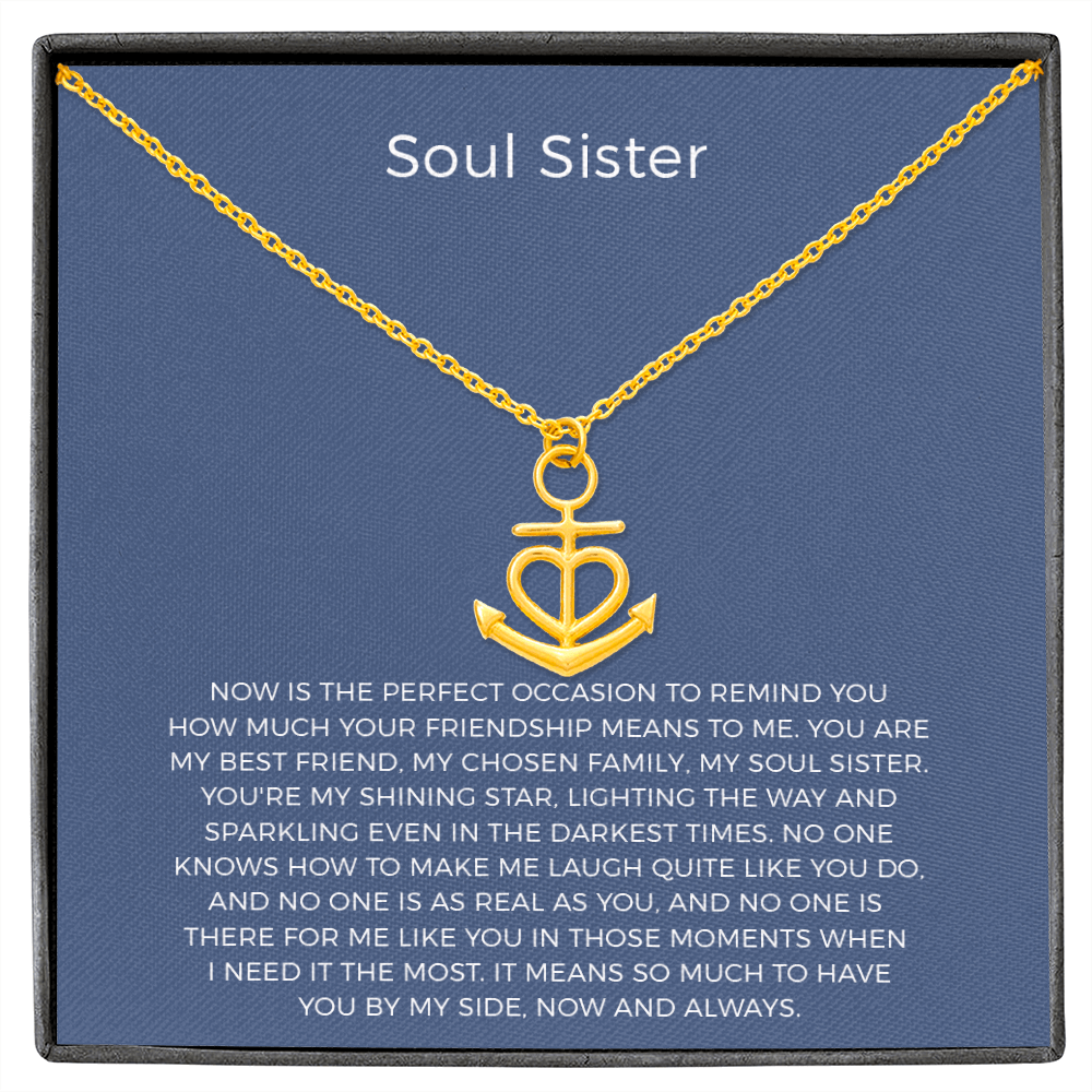 Soul Sister Gifts, Best Friend Jewelry, Soul Sister Gifts, Best Friend Birthday, Best Friend Holiday and More