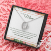 To My Mom - I Love You, I Really Do - Forever Love Necklace, Mother's Day Gift, Gift, Mother's Day Card, Gift Idea, Son, Mother Jewelry, Mother Gift For Valentine's, Birthday, Anniversary