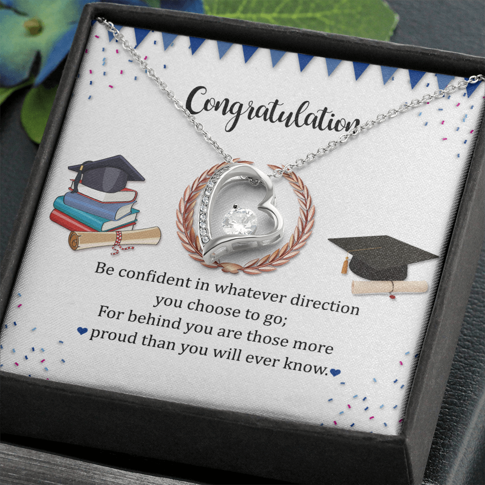 Graduation Gifts For Her 2022, Be Confident Forever Love Necklace, College Graduation Gifts For Her