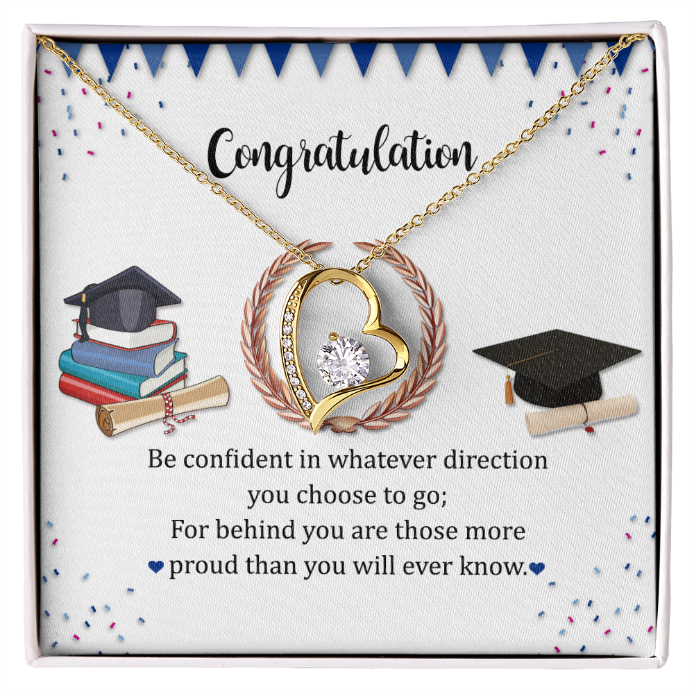 Graduation Gifts For Her 2022, Be Confident Forever Love Necklace, College Graduation Gifts For Her