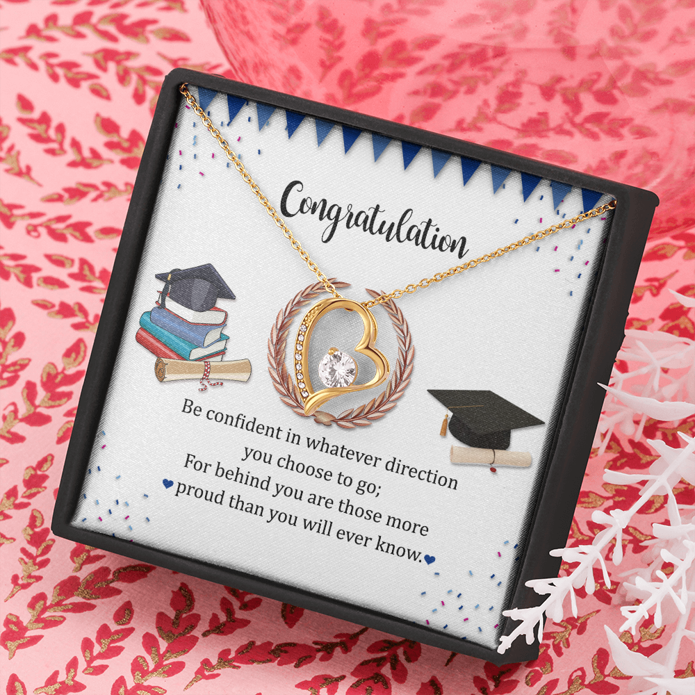 Graduation Gifts For Her 2022, Be Confident Forever Love Necklace, College Graduation Gifts For Her