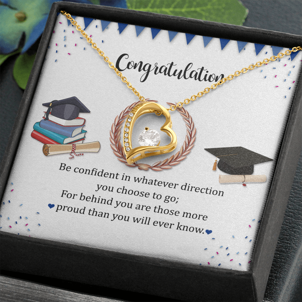 Graduation Gifts For Her 2022, Be Confident Forever Love Necklace, College Graduation Gifts For Her