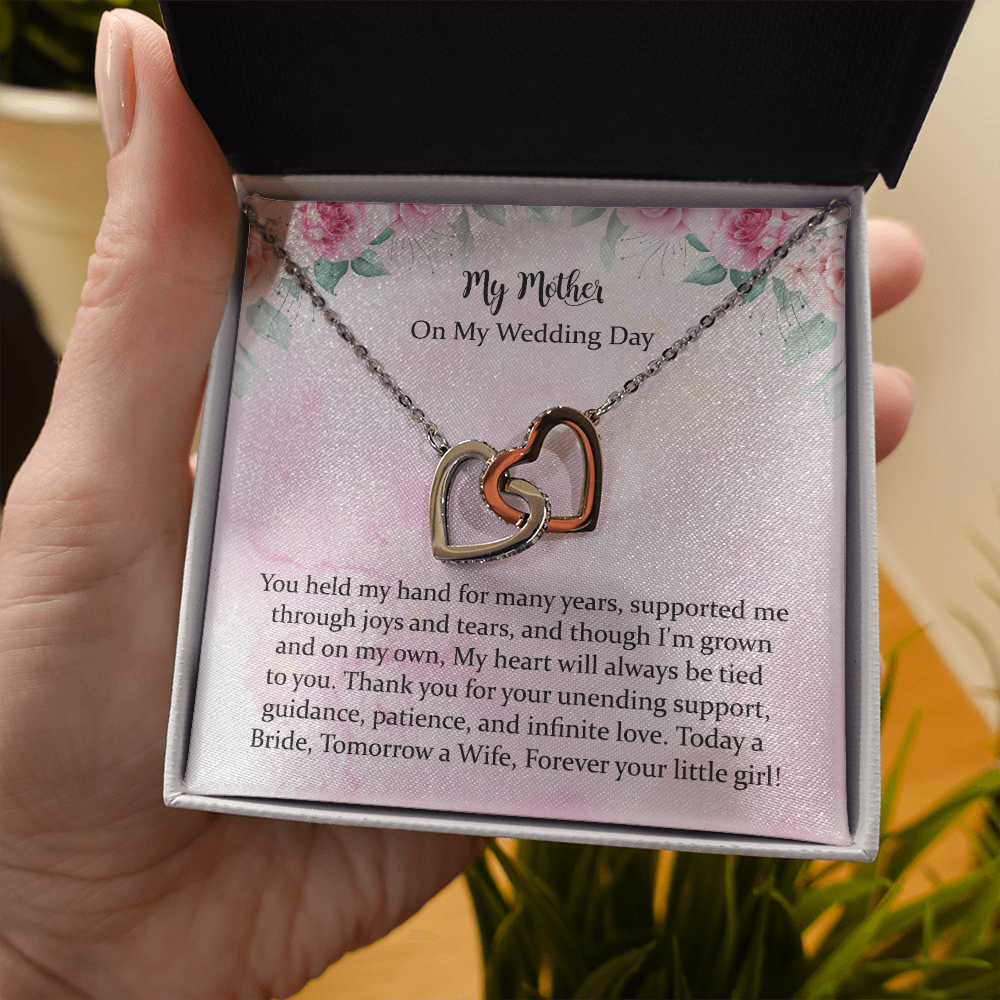 Mother Of The Bride Necklace Gift On Wedding Day From Bride