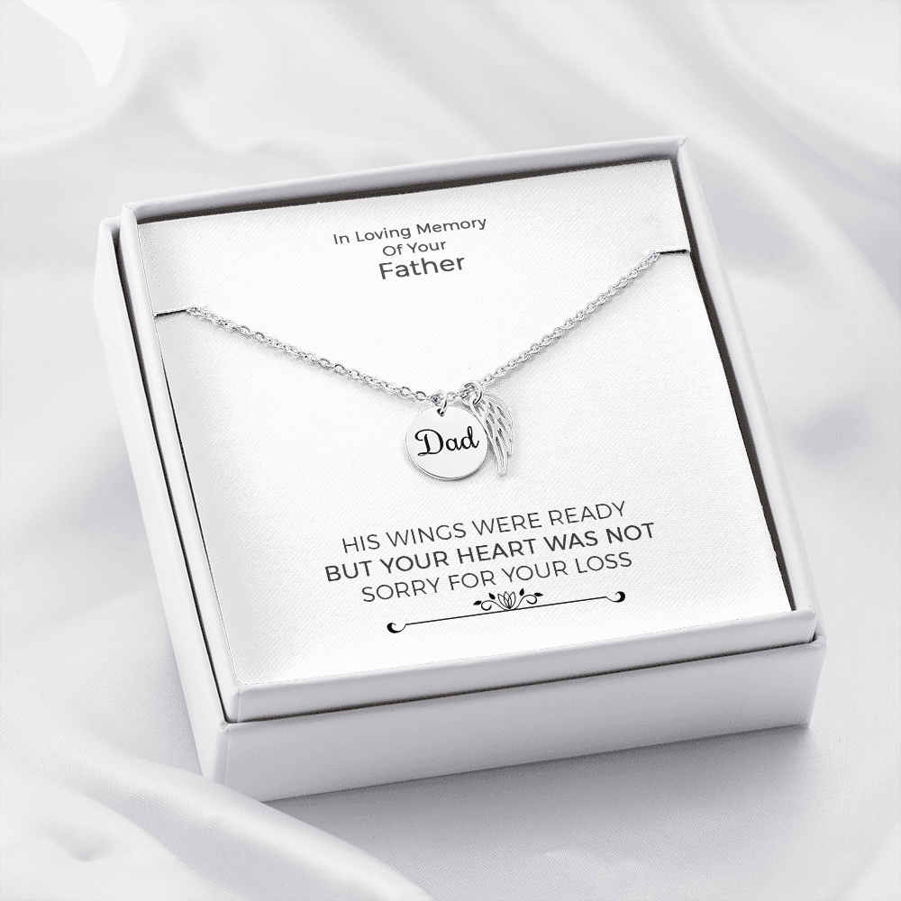 Daughter Loss Of Dad Gift, Gift For Fathers Passing, Dad Passed Away, Loss Of Father, Sympathy Gift, Remembrance Gift For Father, Grief Gift