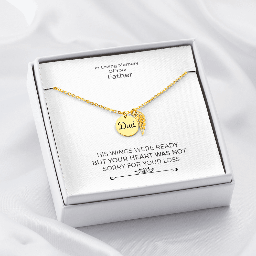 Daughter Loss Of Dad Gift, Gift For Fathers Passing, Dad Passed Away, Loss Of Father, Sympathy Gift, Remembrance Gift For Father, Grief Gift