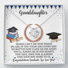 Graduation Gift for Granddaughter, Class of 2022 senior necklace from grandparent