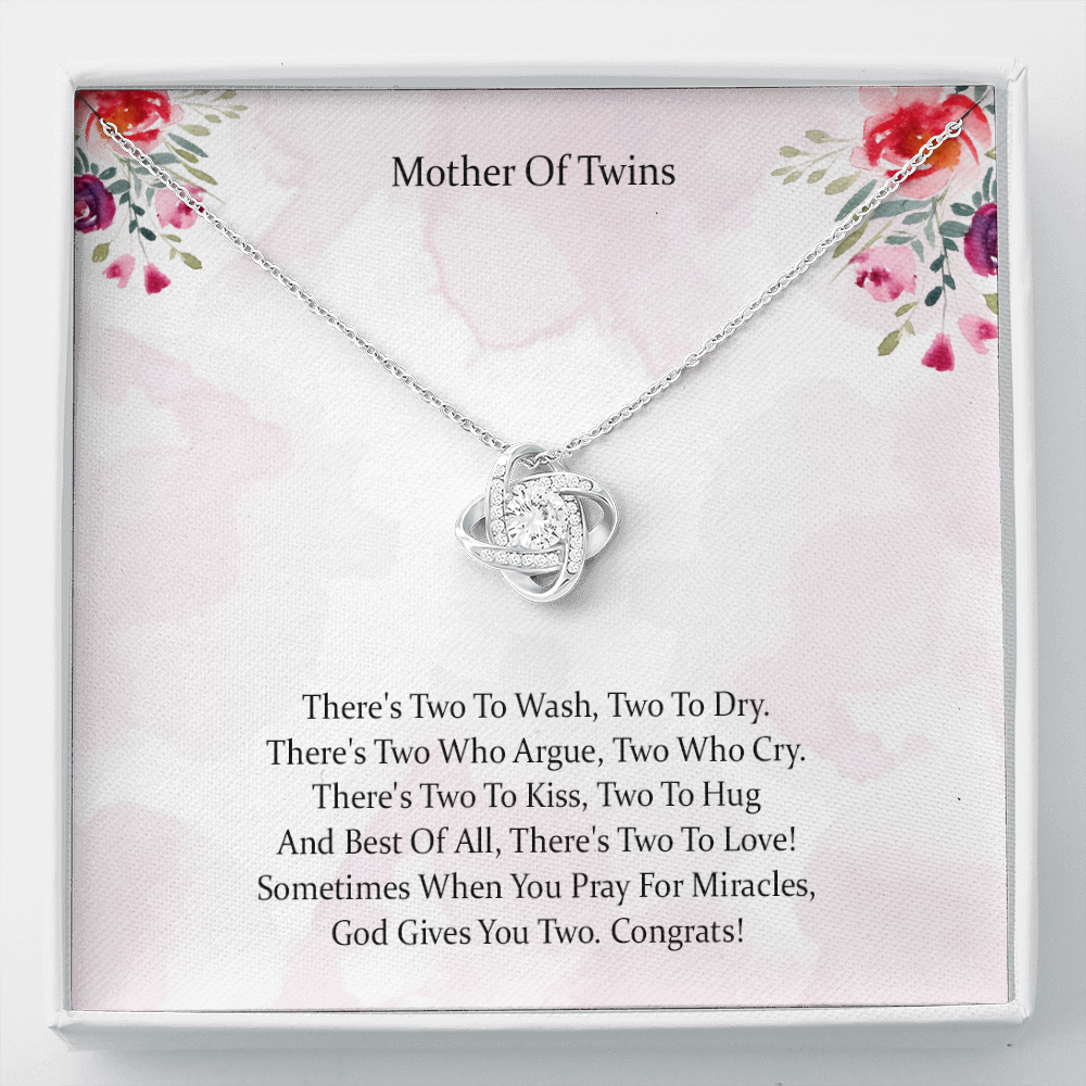 Mom Necklace, Sentimental New Twin Mom Gift, Gift For Mom Expecting Twins, Gift For New Mom Of Twins, New Mom Of Twins Pregnant