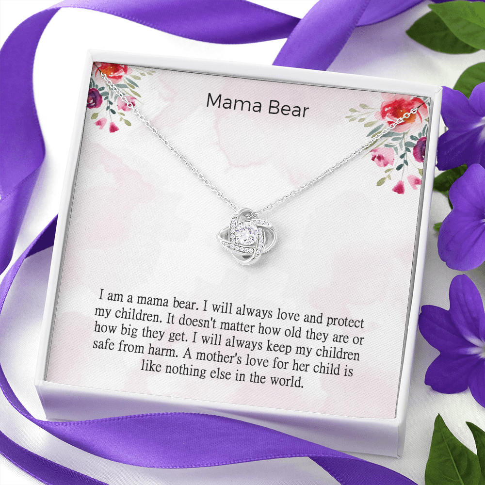Mama Bear Necklace, New Mothers Gift,  Mothers Day Gift, Mom Gift, Mama Bear Jewelry For Pregnant Friend