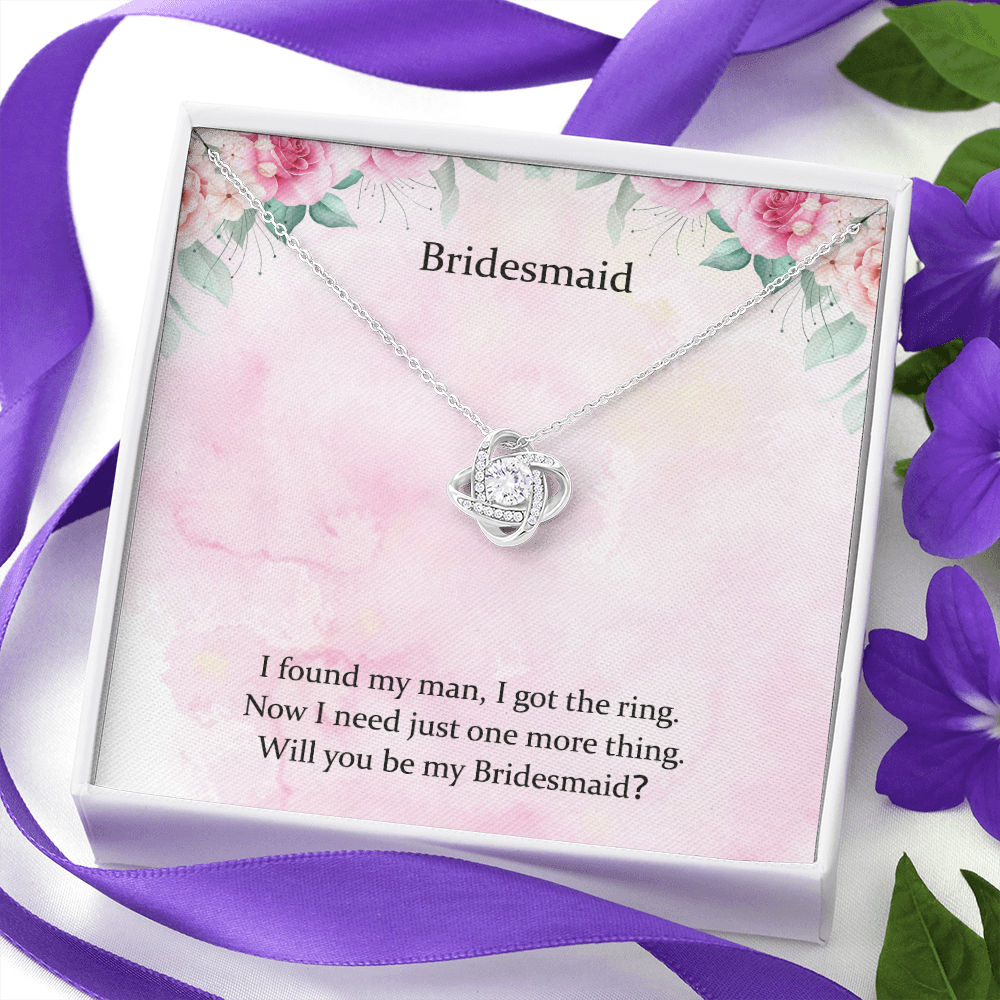 Will You Be My Bridesmaid Gift Bridesmaid Jewelry Gift Bridal Shower Gift For Bridesmaid Proposal Gift Custom Bridesmaid Necklace Gift Card