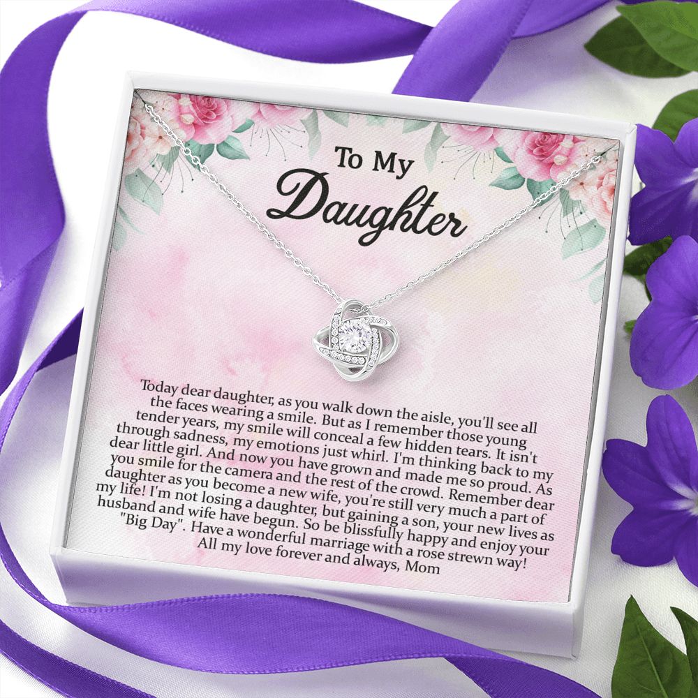 Bride Gift from Mom to Daughter on Wedding Day gift for Daughter on wedding day from Mother to Daughter Wedding
