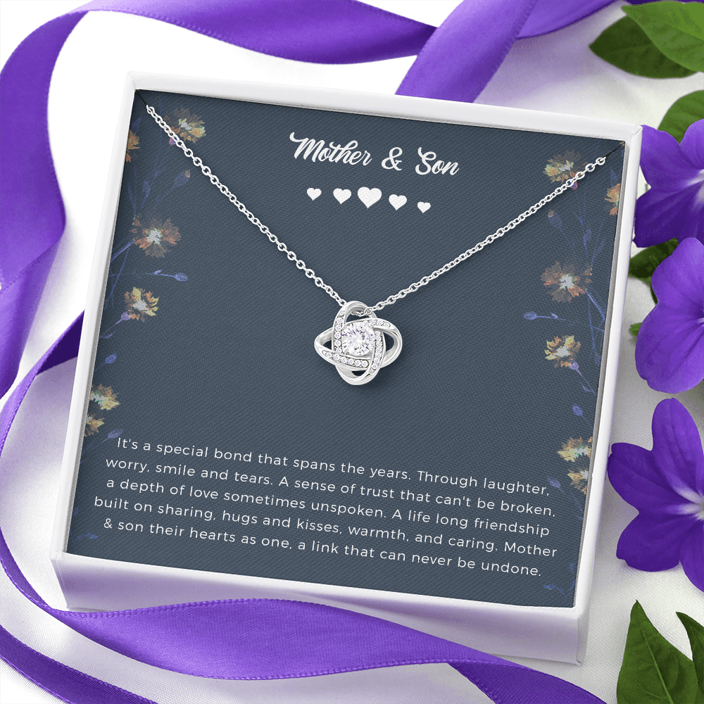 Mother And Son Necklace, Mom Gift, Mother's Day Gift From Son, Birthday Gift, Christmas Gift, Jewelry For Mom