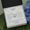To My Beautiful Daughter， You're In My Heart，Necklace Gift For Daughter  From Mothers On Birthday, Christmas, Graduation