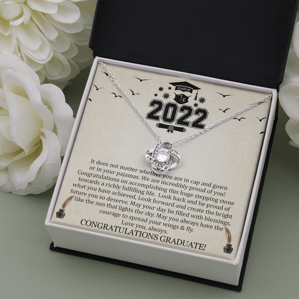 Class Of 2022 Graduation Necklace Gift For Daughter, Senior 2022 Graduation Gift