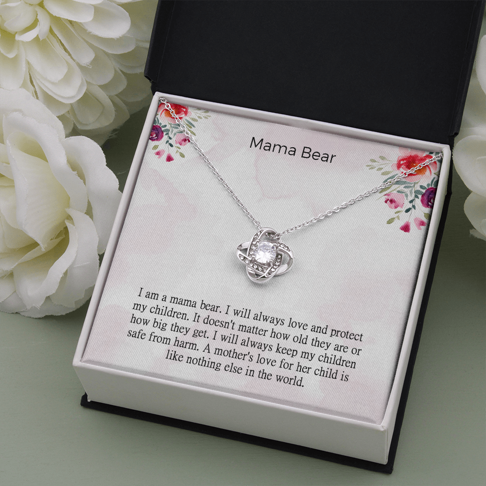 Mama Bear Necklace, New Mothers Gift,  Mothers Day Gift, Mom Gift, Mama Bear Jewelry For Pregnant Friend