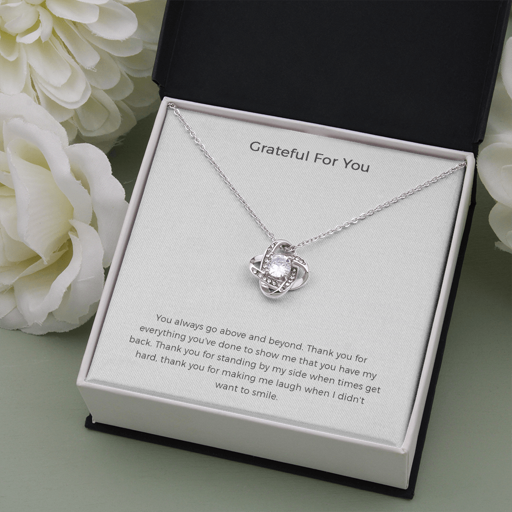 Thank You Gift, Gift For Friend, Best Friend Gift, Best Friend Necklace, Thank You For Being In My Life, Appreciation Gift, Gratitude Gift