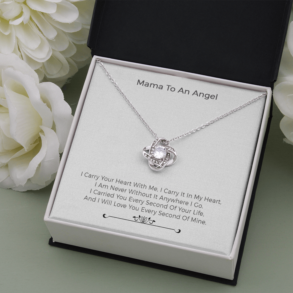 Mom Necklace, Mama To An Angel Necklace, Miscarriage Gift, Miscarriage Keepsake, Pregnancy Loss