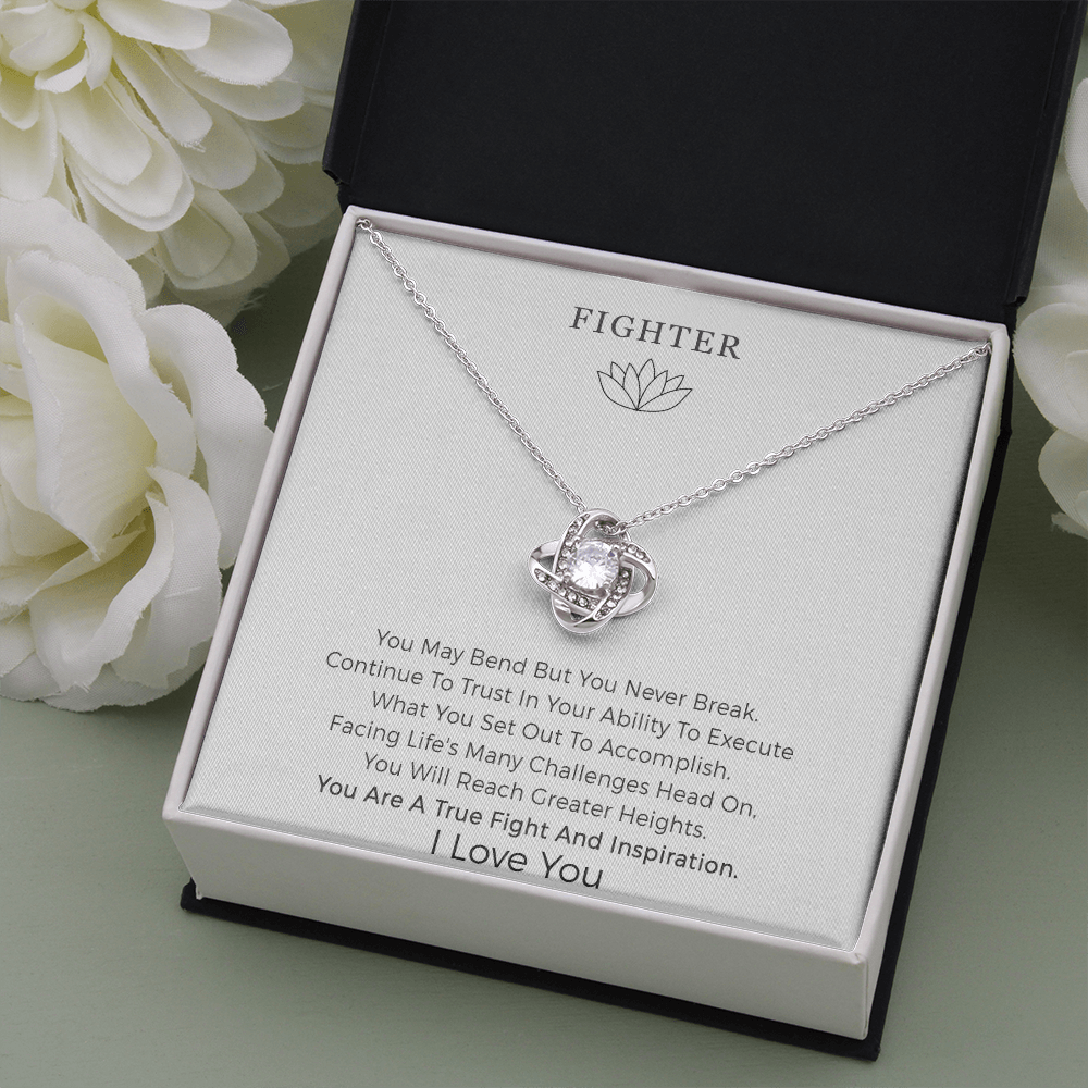 Inspirational Breast Cancer Survivor Necklace Gifts For Women, Strong Women Encourage Bangle Gifts