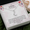 Mom Wedding Gift From Bride, Gift For Mom On Wedding Day, Mother Of The Bride Necklace, Wedding Gift For Mom, Bride To Mom Gift