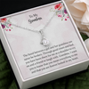 Gifts for Grandma Necklace  Alluring Beauty Necklace Birthday Gifts for Grandma from Granddaughter