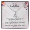 Wedding Day Gift For Bride From Alluring Beauty Necklace Groom, I Have A Dream