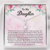 Daughter Gift from Mom to Daughter Necklace Gift for Daughter Birthday Gift