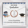 Friendship Necklace for Women - Best Friend, Friendship Gifts for Women, Graduation Gifts for Her