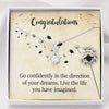 Graduation Necklace Gifts for Her College Graduation gift for Best Friend