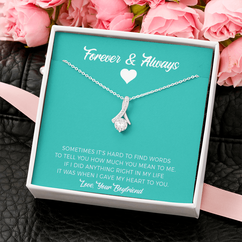 Girlfriend Alluring Beauty Necklace Gift For Her, Birthday Gift Idea for Girlfriend