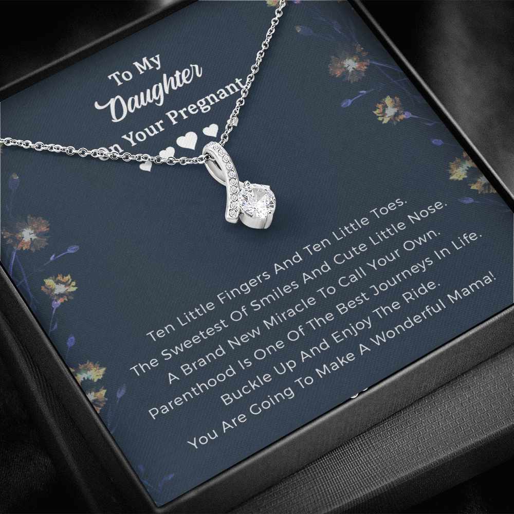 Pregnancy Alluring Beauty Necklace Gift for Friend - You Are Going To Make A Wonderful Mama