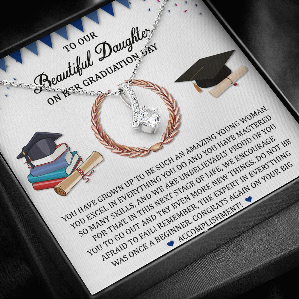 Graduation Necklace For Girls Alluring Beauty Necklace
