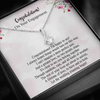 Congratulations On The Engagement Gift, Engagement Gift For Her, Engagement Necklace Gift