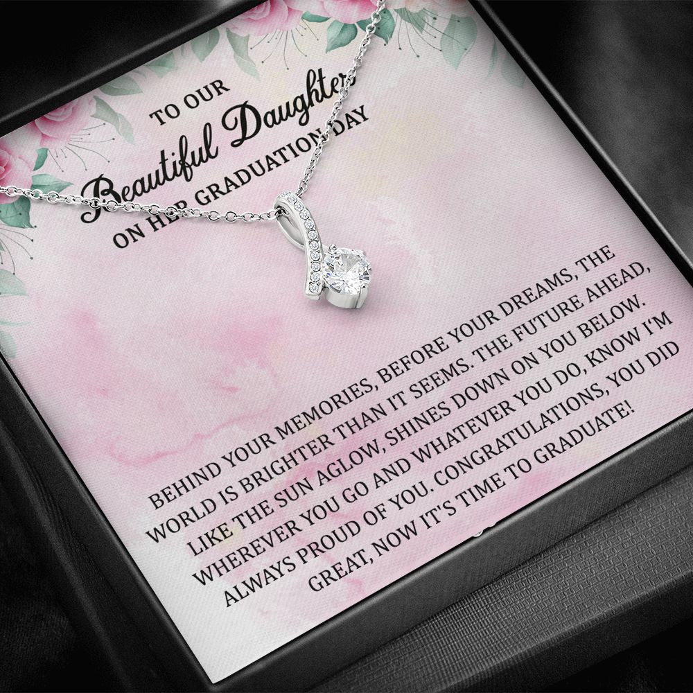 Inspirational Behind Your Memories, Before Your Dreams Necklace