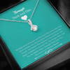 Best Friend Necklace Gift - Through Thick And Thin