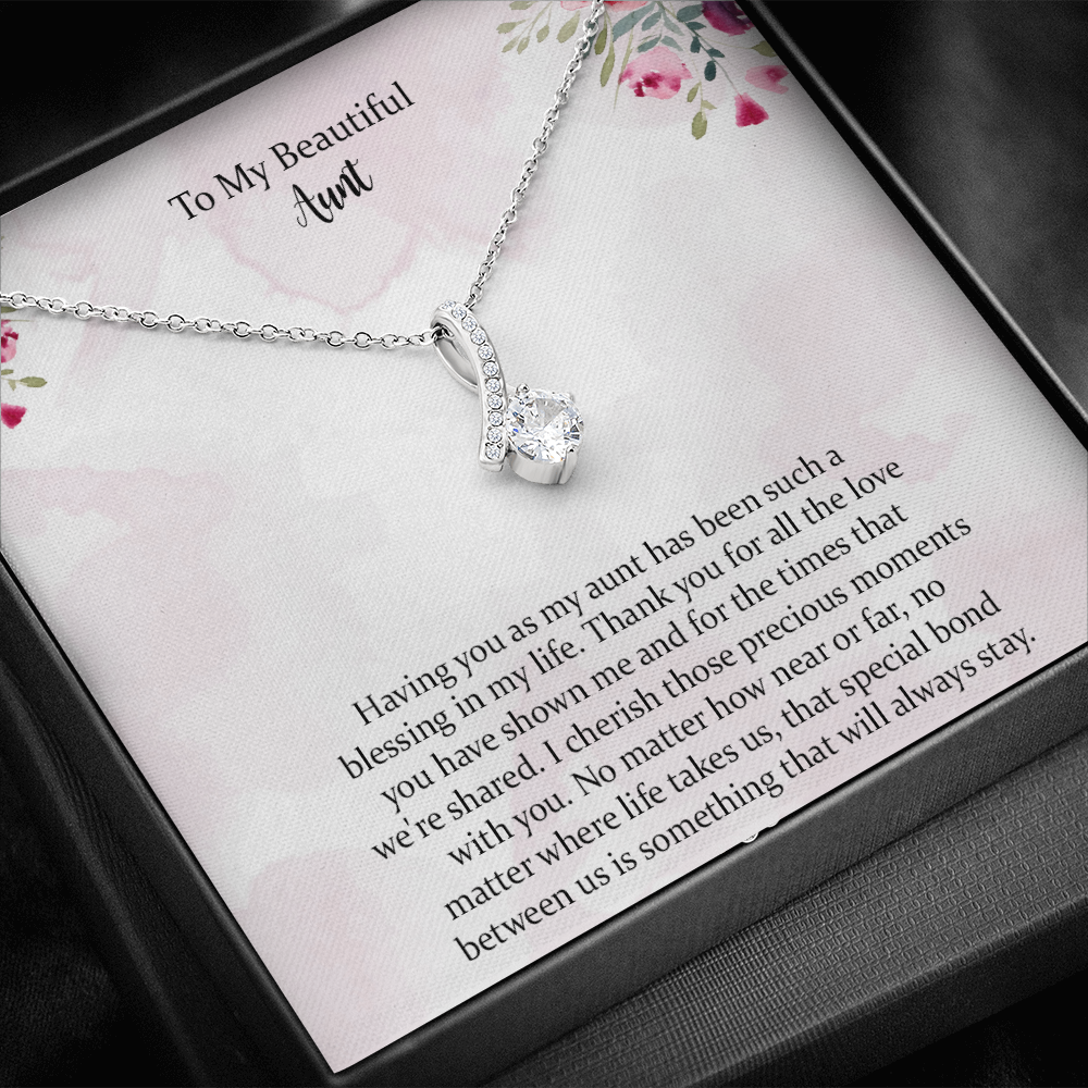 Best Aunt Necklace Gifts, Best Aunt Ever Gift Jewelry, Aunts Pendant Necklaces