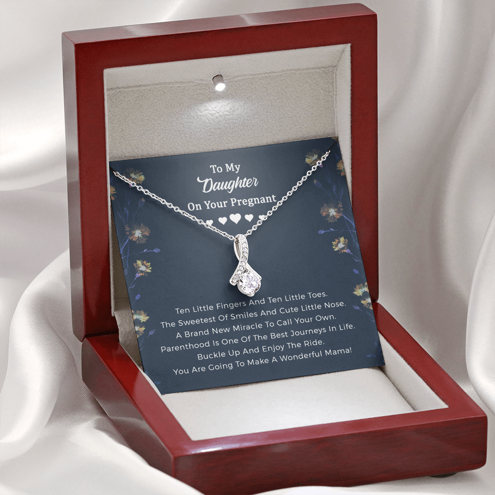 Pregnancy Alluring Beauty Necklace Gift for Friend - You Are Going To Make A Wonderful Mama
