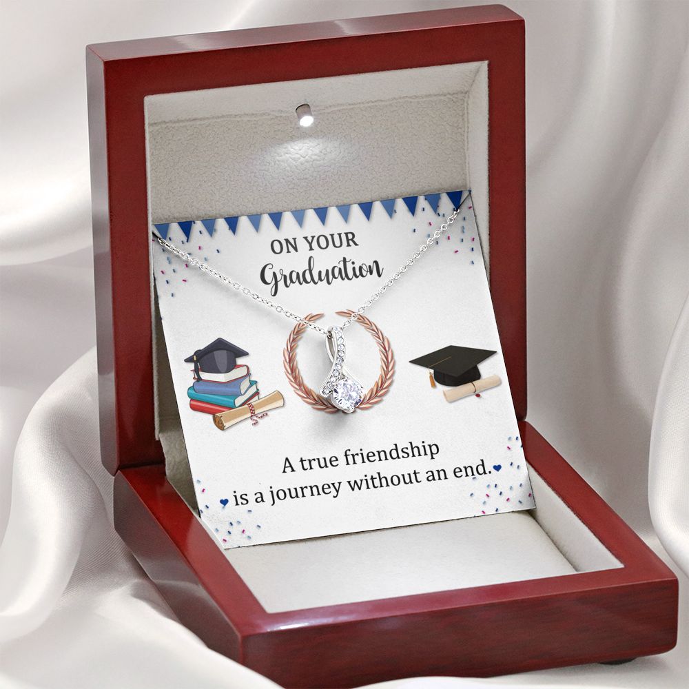 Friendship Necklace for Women - Best Friend, Friendship Gifts for Women, Graduation Gifts for Her