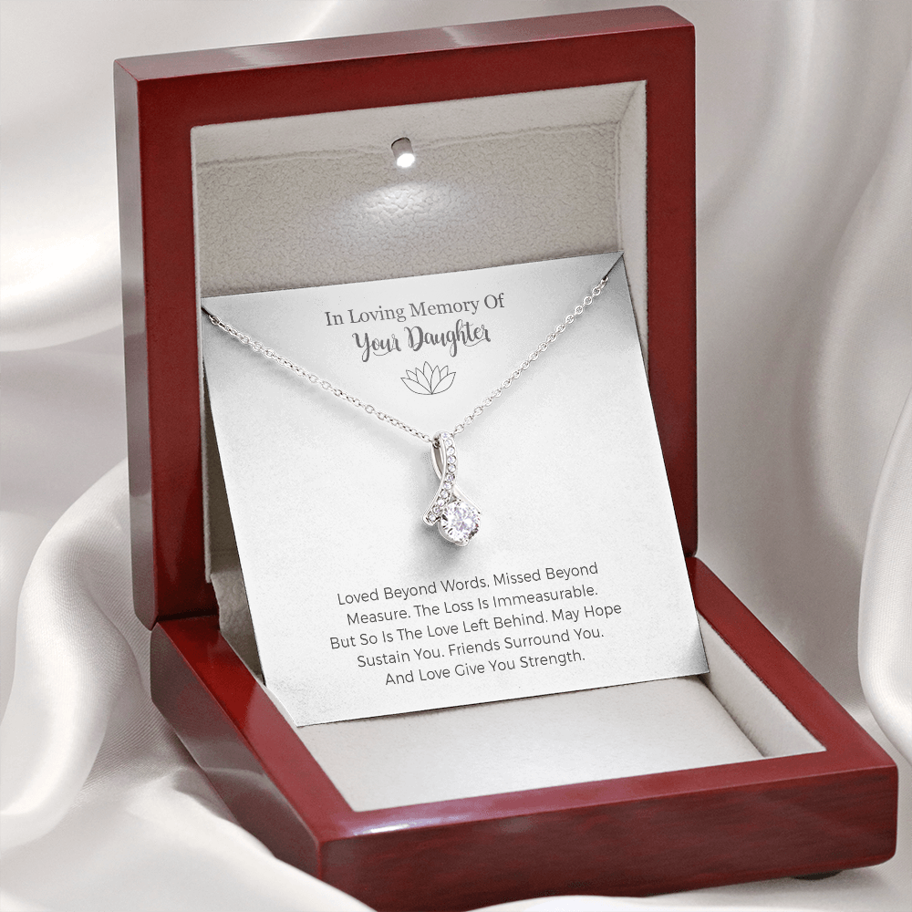 In Loving Memory Of Your Daughter, Memorial Gifts For Loss Of A Daughter Gift, Daughter Condolence Gift, Grief Gift