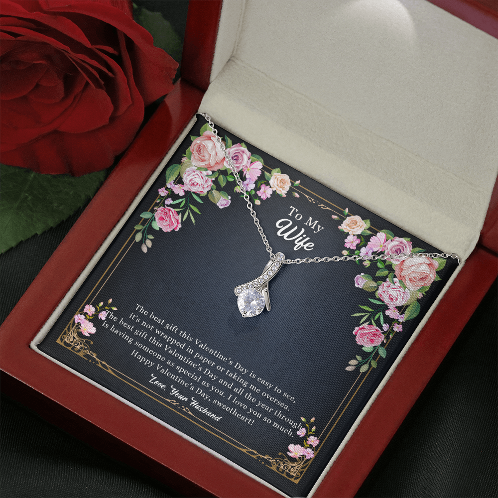 Wife Alluring Beauty Necklace Gift For Her - The Best Gift This Valentine’s Day And All The Year Through Is Having Someone As Special As You