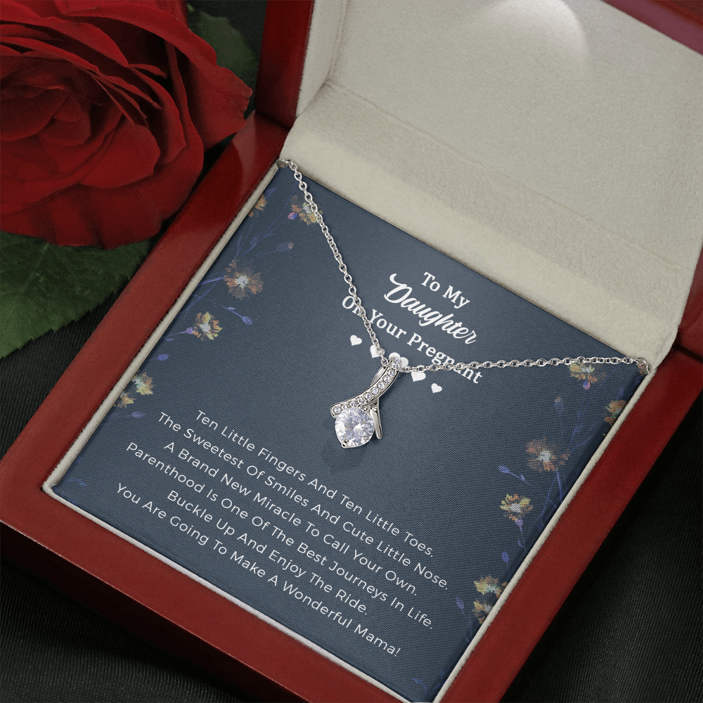 Pregnancy Alluring Beauty Necklace Gift for Friend - You Are Going To Make A Wonderful Mama