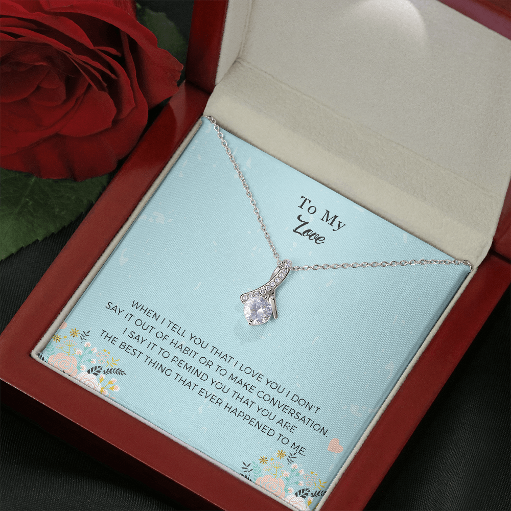 Alluring Beauty Necklace for Girlfriend/Wife, Valentines Day, Romantic Anniversary, Birthday Gift Ideas