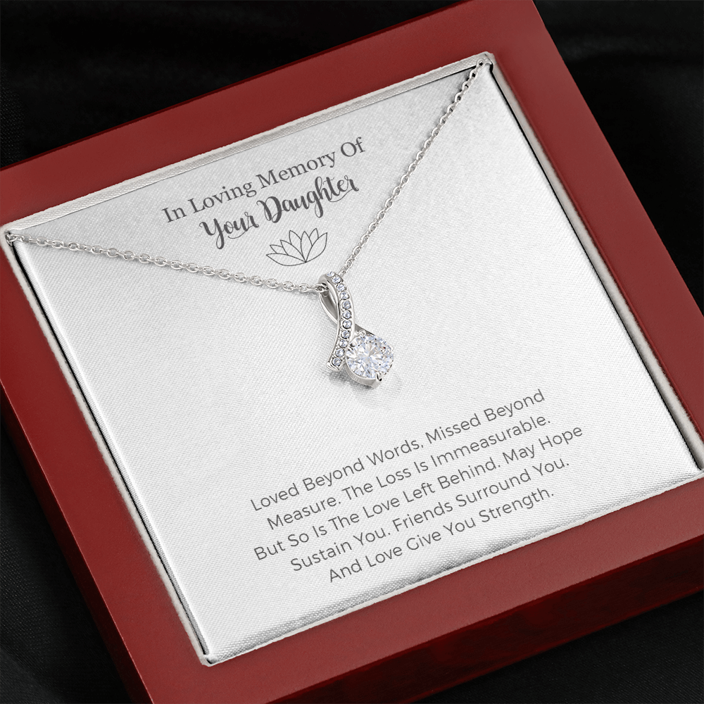 In Loving Memory Of Your Daughter, Memorial Gifts For Loss Of A Daughter Gift, Daughter Condolence Gift, Grief Gift