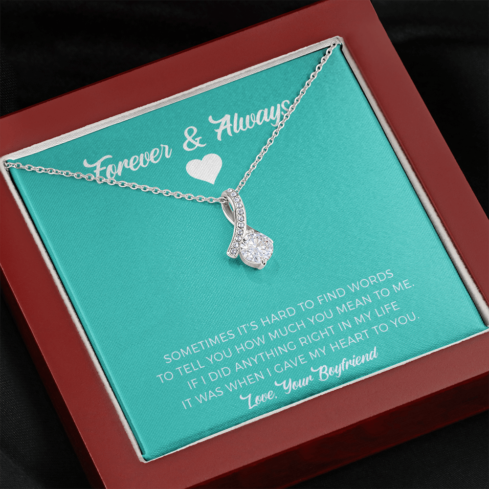Girlfriend Alluring Beauty Necklace Gift For Her, Birthday Gift Idea for Girlfriend