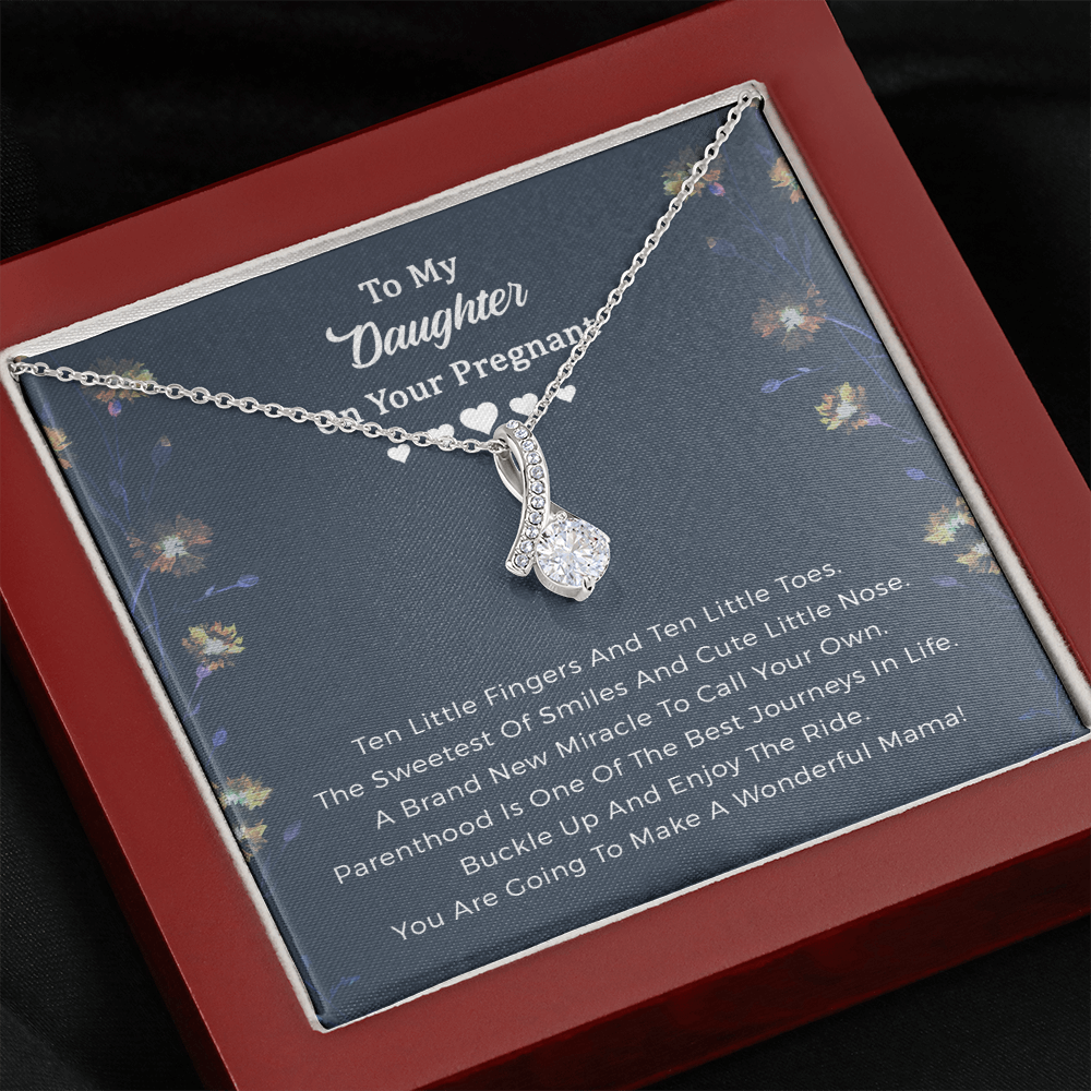 Pregnancy Alluring Beauty Necklace Gift for Friend - You Are Going To Make A Wonderful Mama