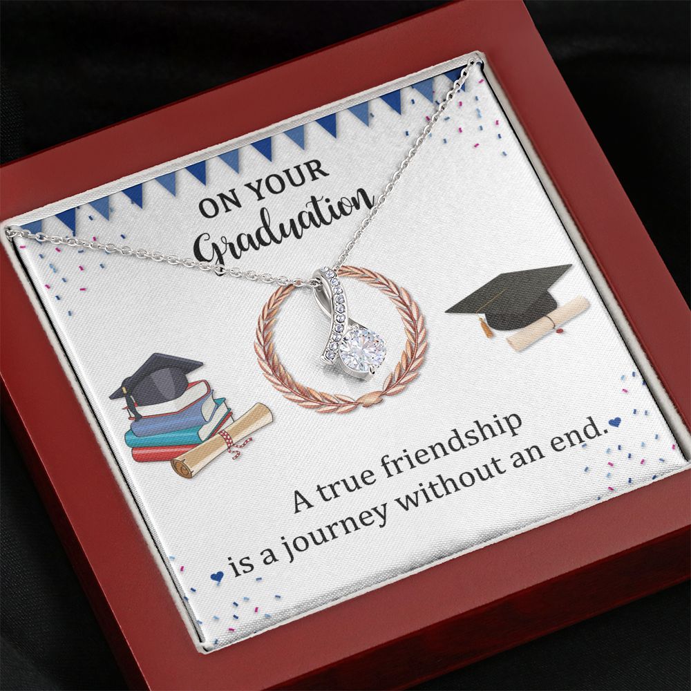 Friendship Necklace for Women - Best Friend, Friendship Gifts for Women, Graduation Gifts for Her