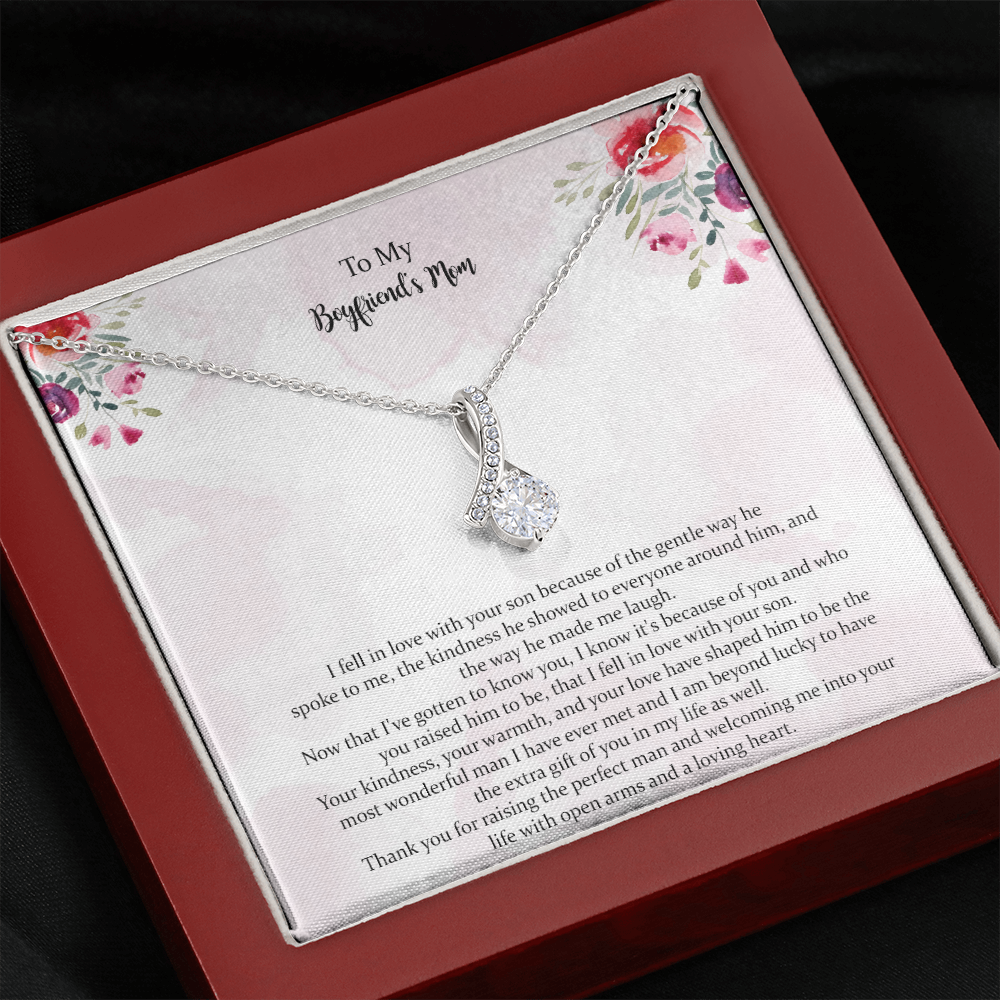 Mother-in-law Necklace, Gift To My Boyfriend’s Mom Necklace, Gift For Future Mother-in-law