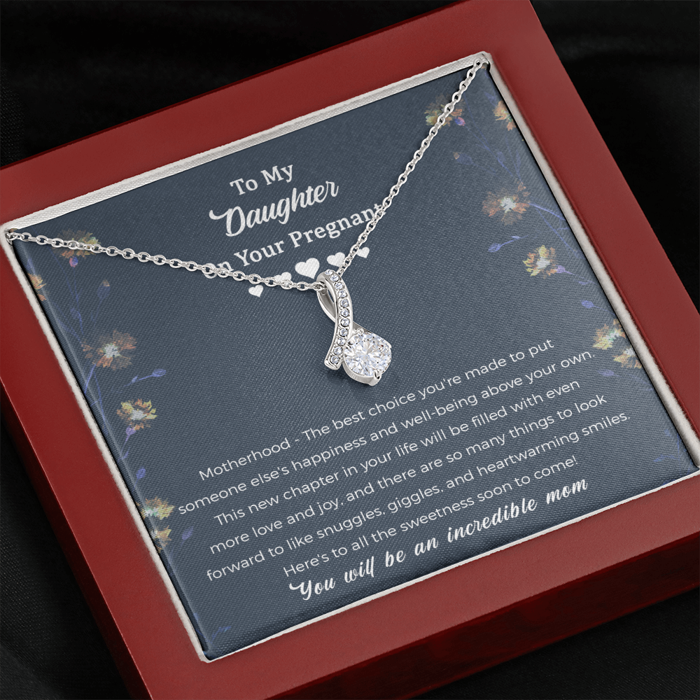 Alluring Beauty Necklace To Daughter on Her Pregnancy - You Will Be An Incredible Mom